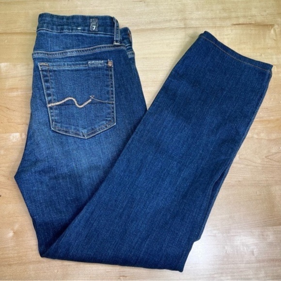 7 For All Mankind Denim - 7 for All Mankind Kimmie straight leg jeans size 30 great condition